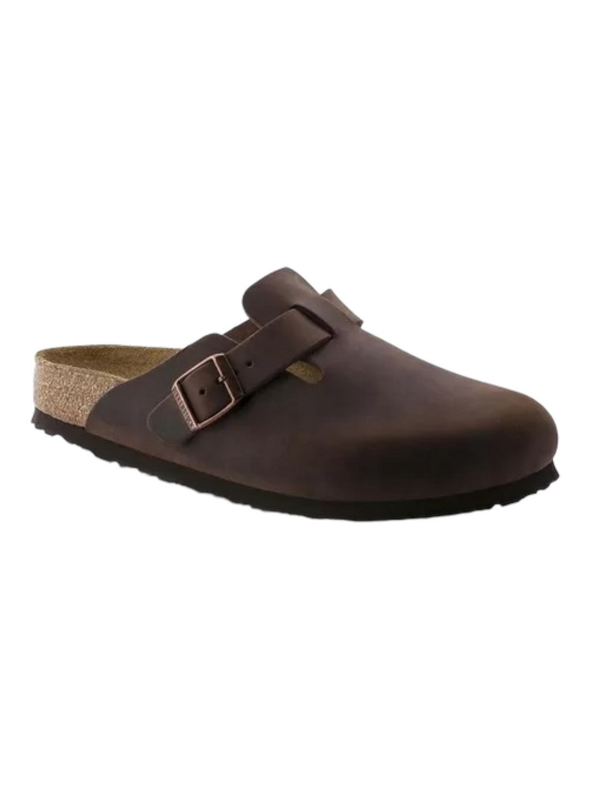 BIRKENSTOCK Sandalo Uomo Boston SFB habana, Oiled Leather 159713 Marrone gioboutiqueweb