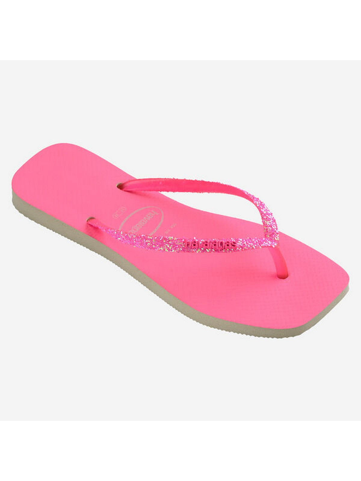 HAVAIANAS Infradito Donna Hav. Square Glitter Neon 4148927.9336 Rosa