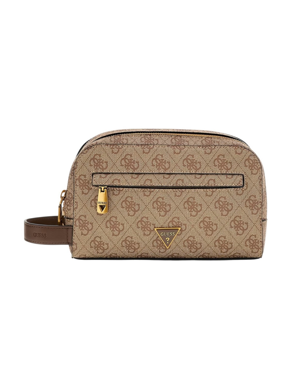 GUESS Pochette Uomo MILANO SMALL NECESSAIRE PMMILO P5461 BBO BEIGE BROWN