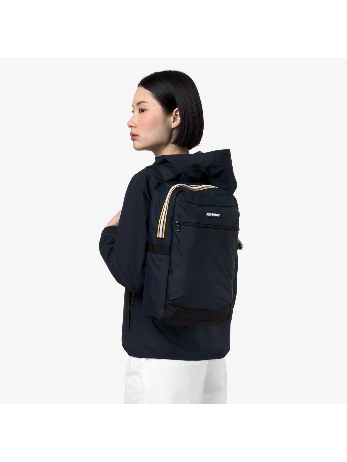 K-WAY Zaino Unisex adulto MID LAON K8148CW K89 BLUE DEPTH