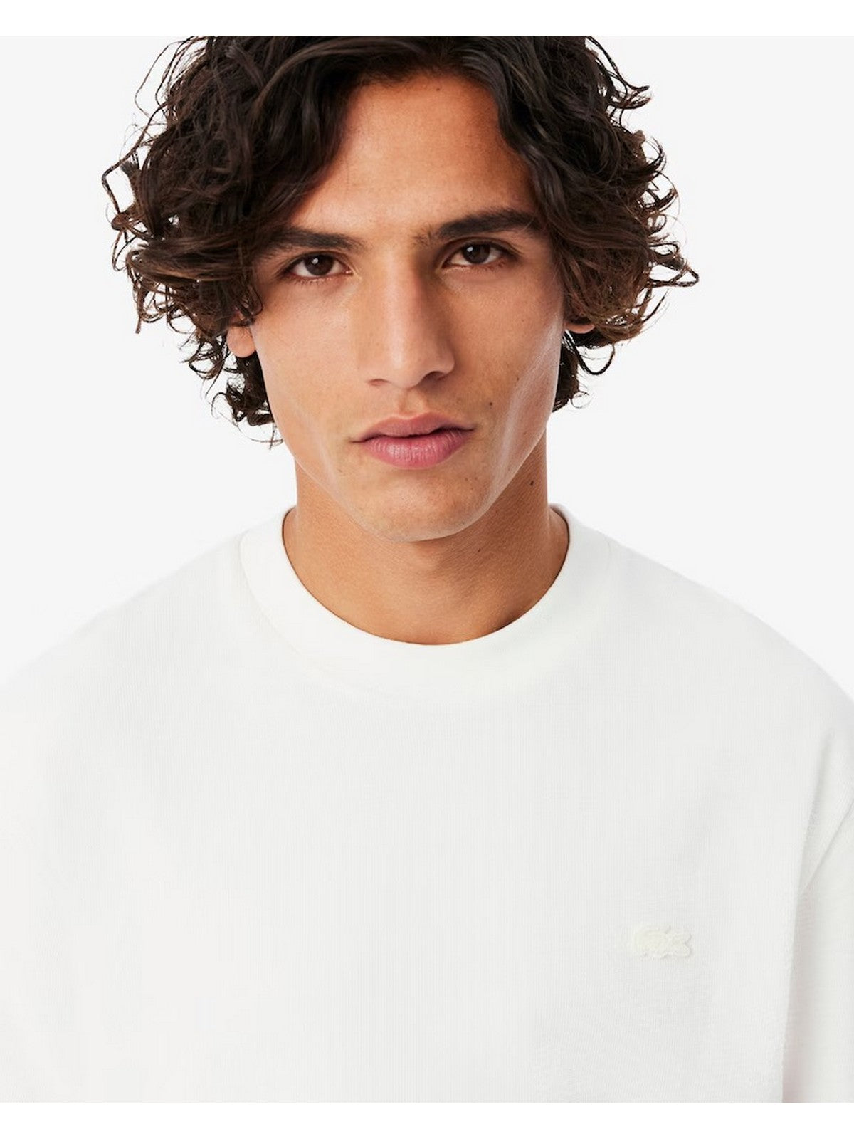 LACOSTE T-shirt Uomo  TH1979 70V Bianco