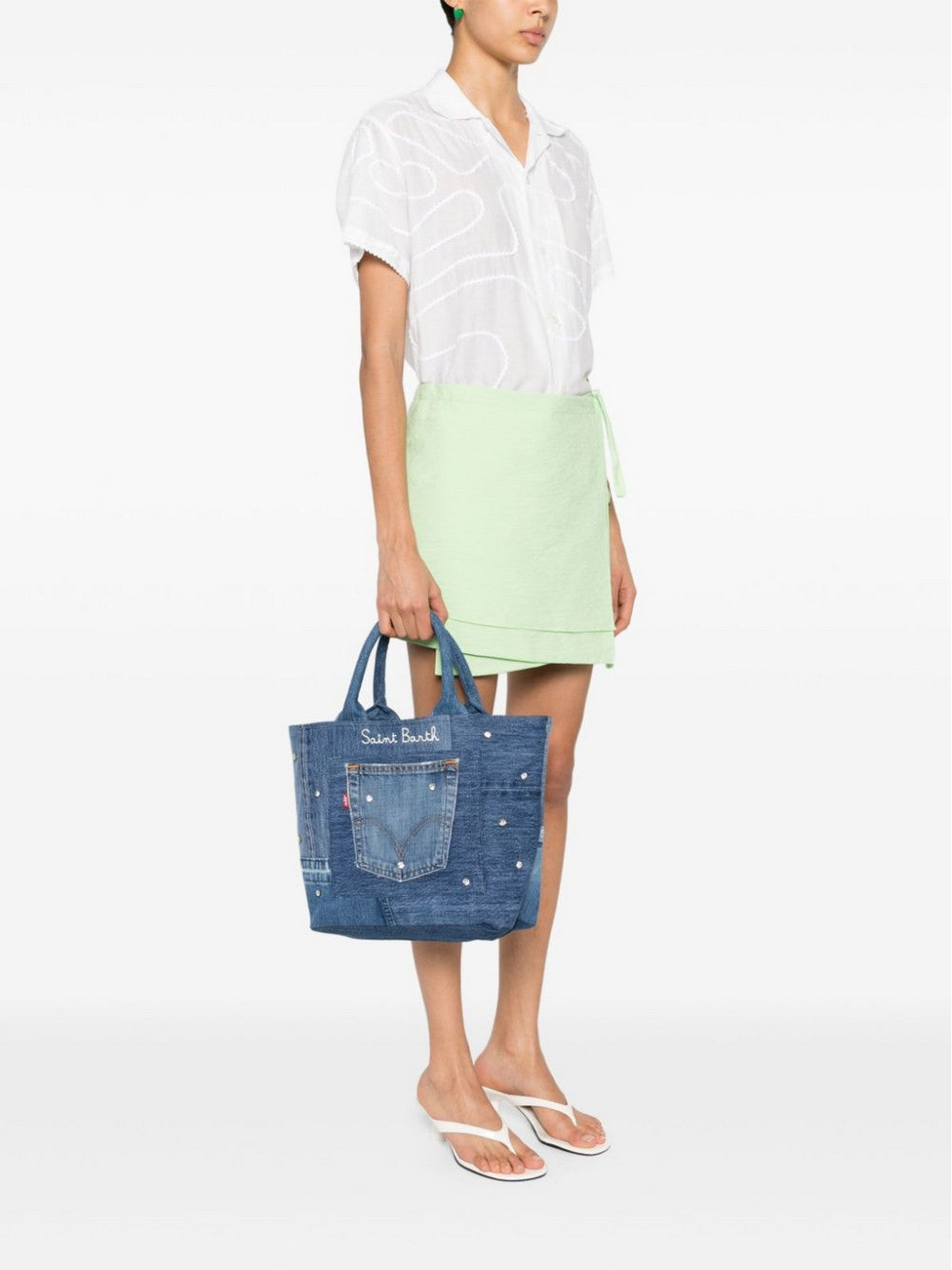 MC2 SAINT BARTH Borsa Donna  DAKOTA BAG 00509F Blu gioboutiqueweb