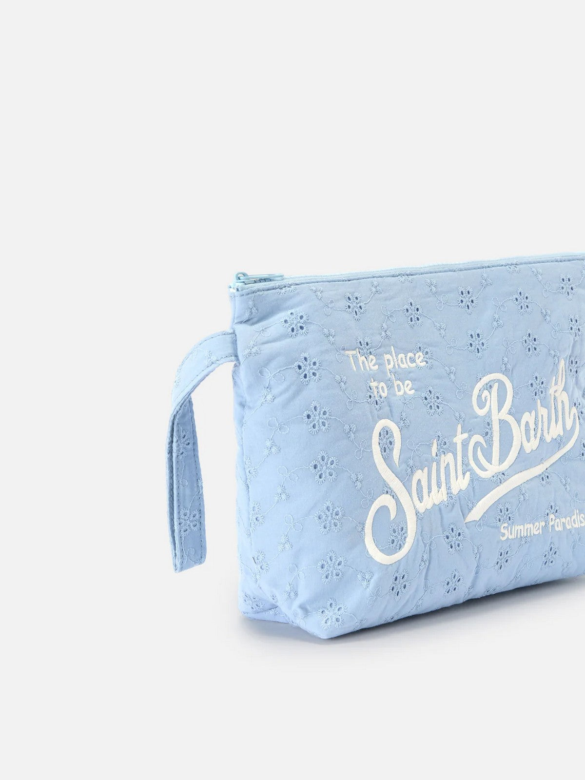 MC2 SAINT BARTH Pochette Donna  ALINE SANGALLO L 00549L COTTON MINI FLOWERS EMBRY 36 EMB