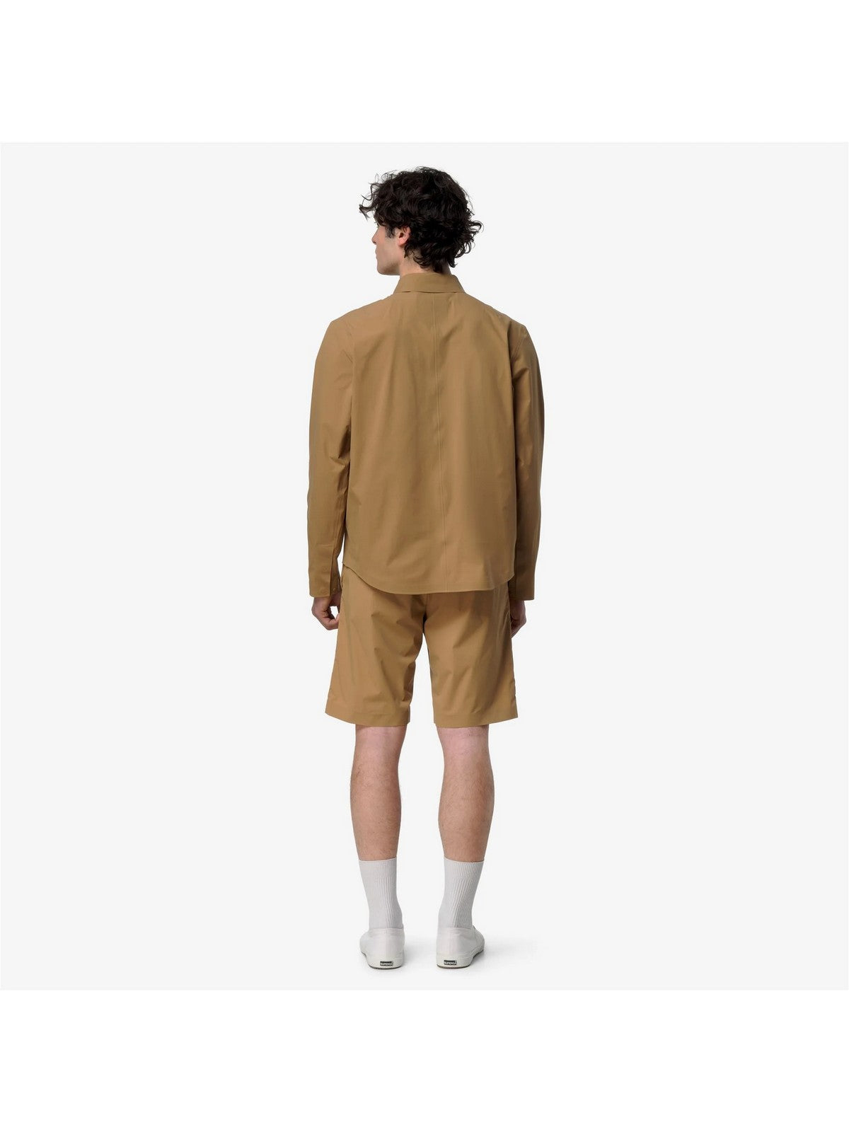 K-WAY Camicia Uomo SHARRIE TECH OVERSHIRT K3134JW V04 Brown Bistre