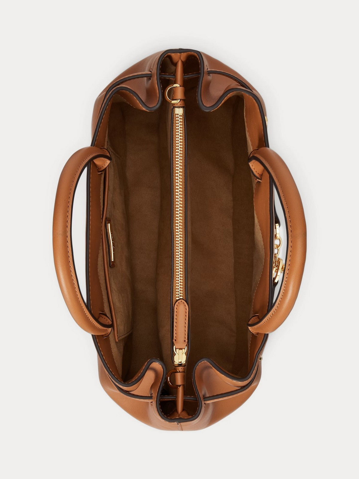 LAUREN RALPH LAUREN Borsa Donna BLKE LG SCHL-SATCHEL-LARGE 431P03417 005 CLASSIC CARAMEL