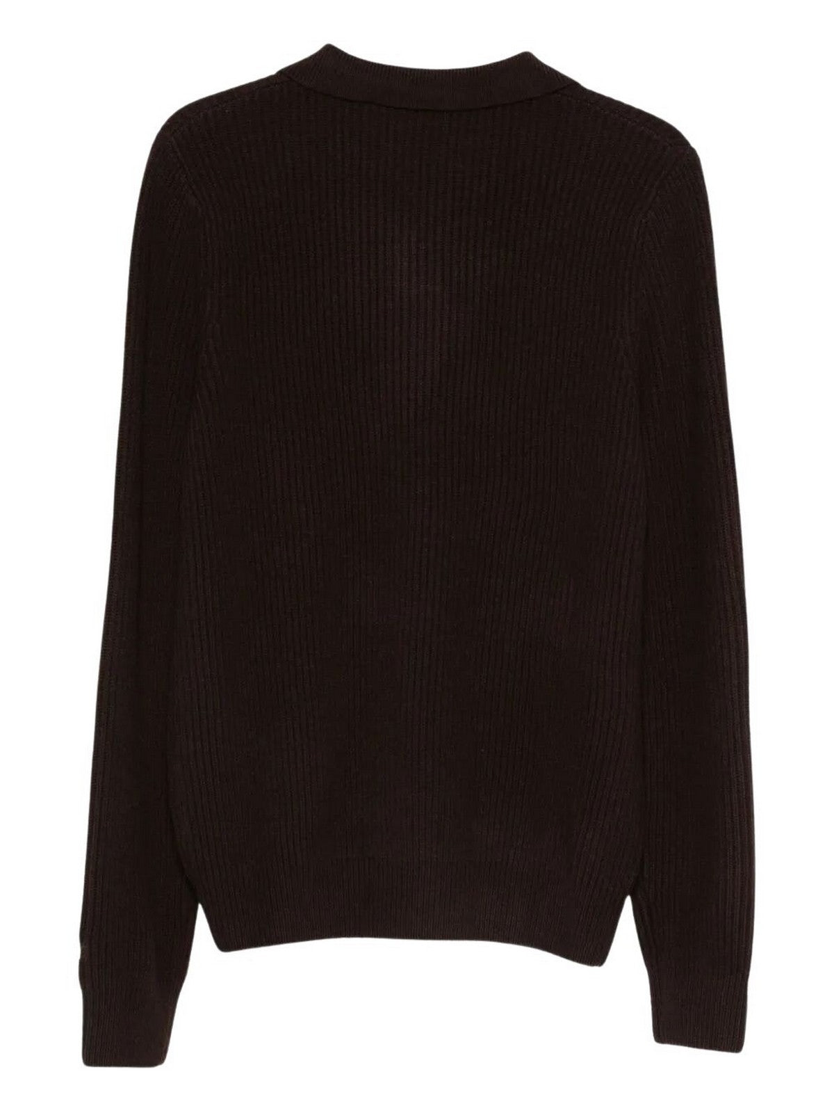 MC2 SAINT BARTH Maglione Uomo  DOWNING WOOL 00029I 18H DARK BROWN