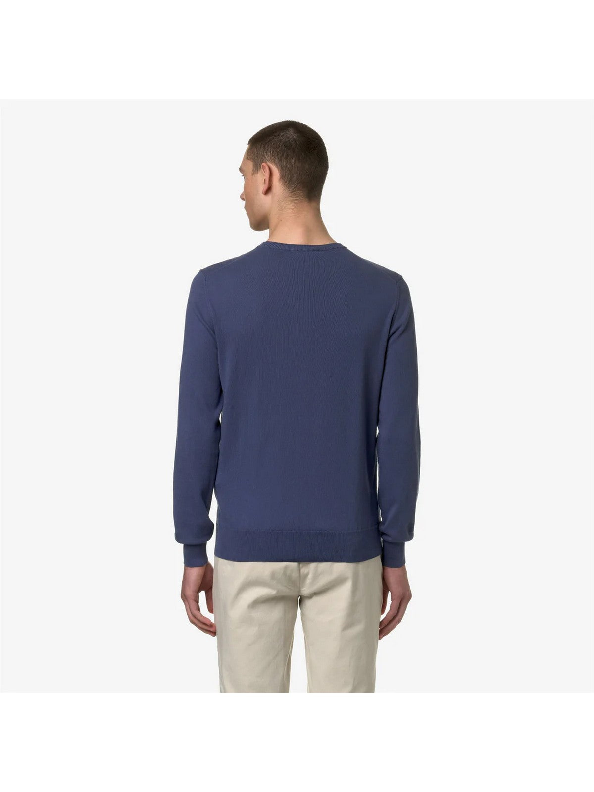 K-WAY Maglia Uomo Sebastien Cotton Ps K8122SW 732 Blu