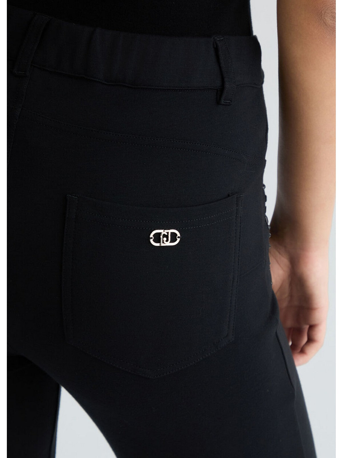 LIU JO SPORT Pantalone Donna  TA5166JS182 B3280 nero/strass