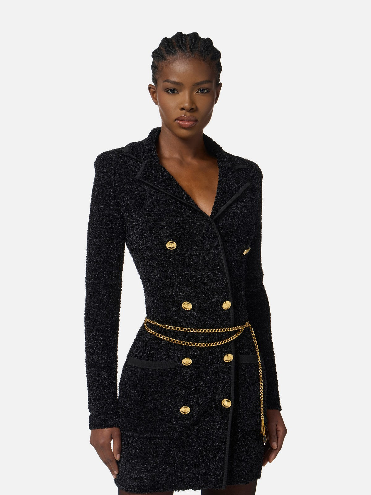 ELISABETTA FRANCHI Abito Donna  AM32S57E2 110 Nero