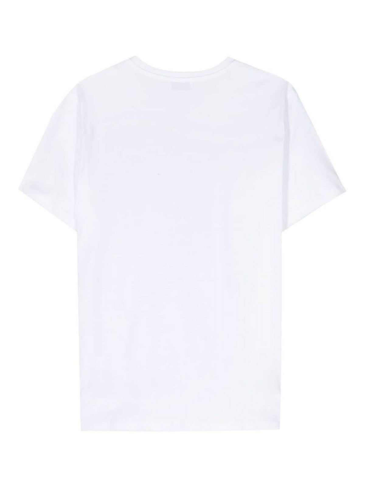 Camiseta de Dondup y polo para hombres US198 JF0309U HN5 000 WHITE