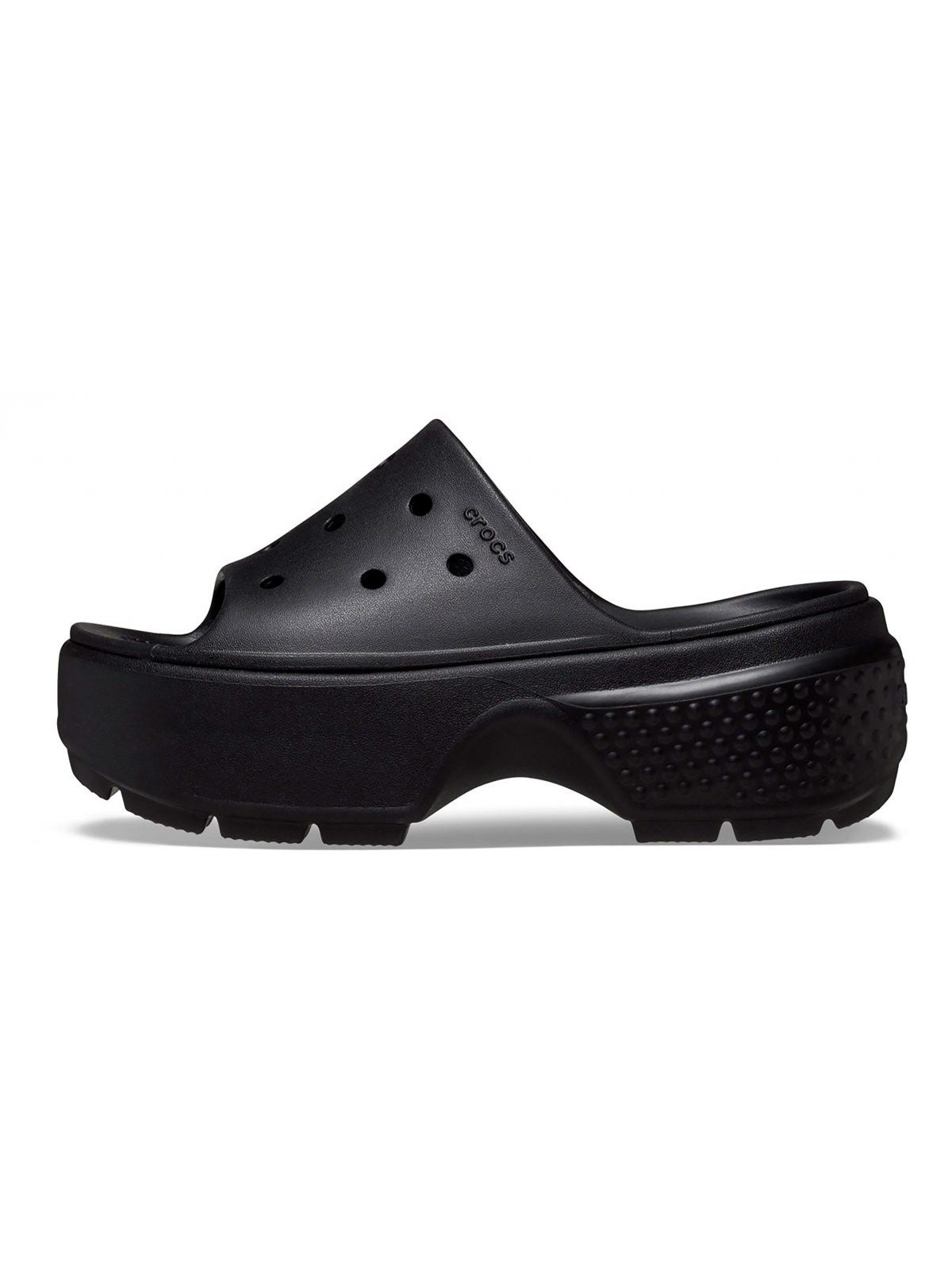 CROCS Pantoufle Stomp Slide W 209346 001 pour femme Noir