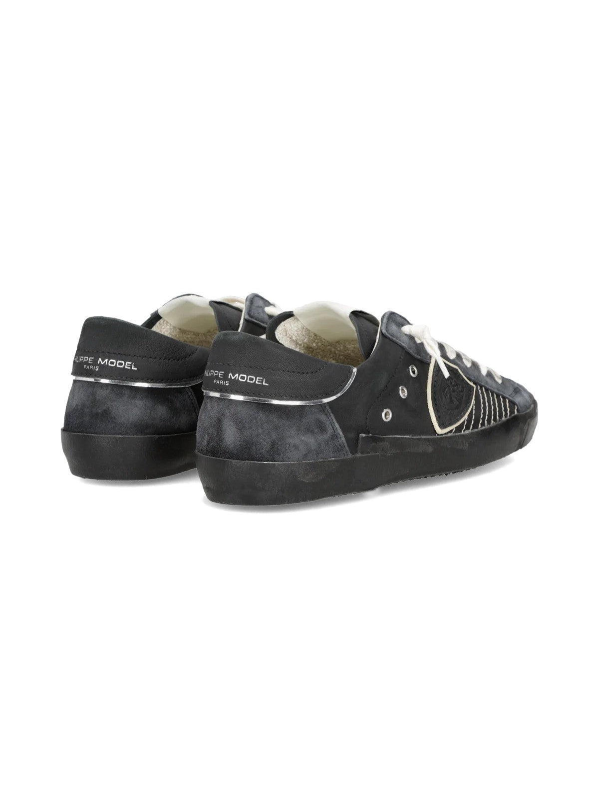 PHILIPPE MODEL Sneaker Uomo Prsx Low Man PRLU XP09 MIXAGE POP_NOIR NOIR