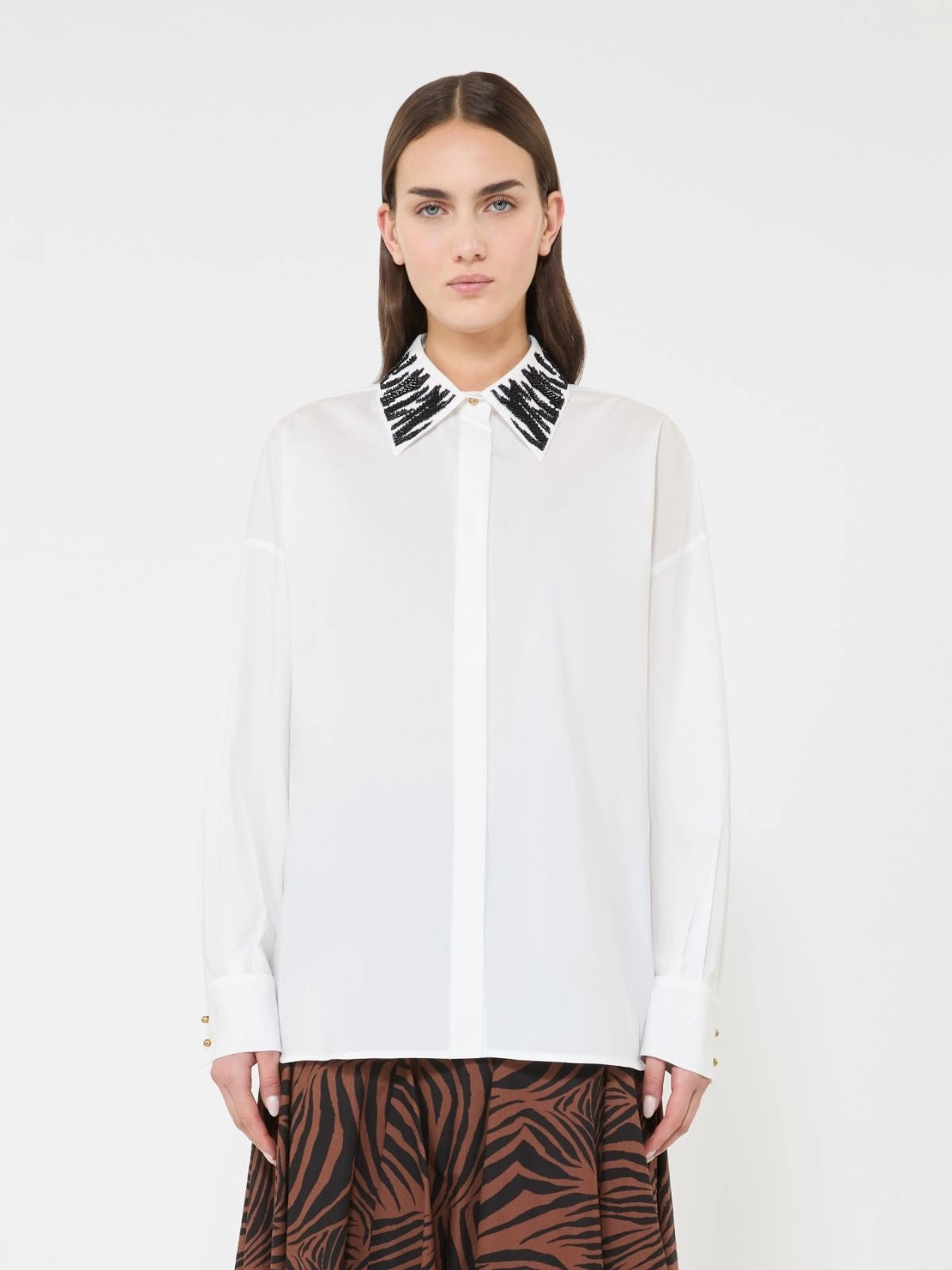 MAX MARA STUDIO Camicia Donna MSTGENE 2616111022600 001 Bianco