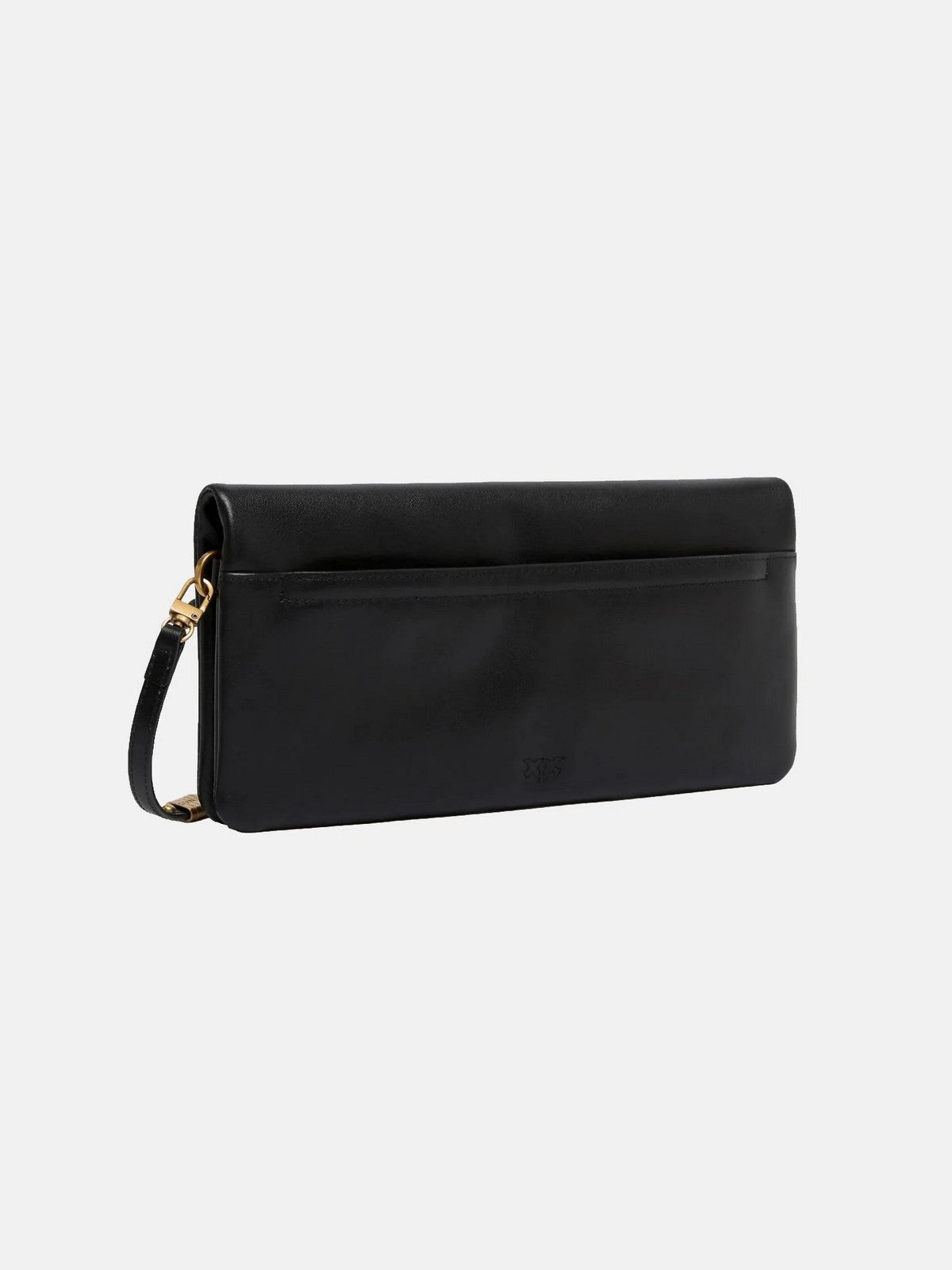 PINKO Borsa Donna CLICK SOFT HORIZONTAL CLASSIC 106022-A0QO Z99Q NERO-ANTIQUE GOLD