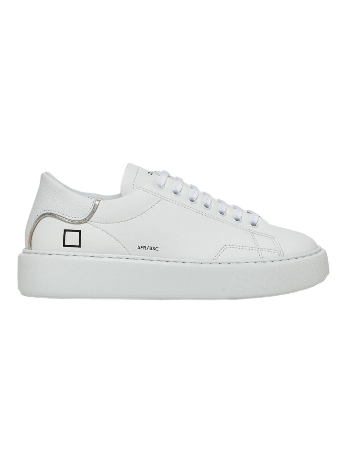 D.A.T.E. Sneaker Donna SFERA CALF W997-SF-CA-WH                                            Bianco