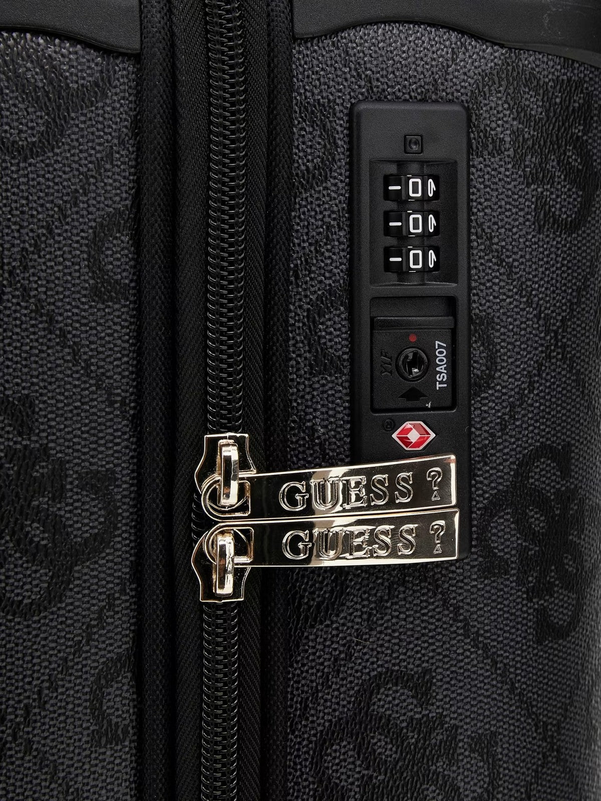 GUESS Valises et trolleys pour femmes Berta 18 pouces 4 roues TWB868 89830 CLO Gris