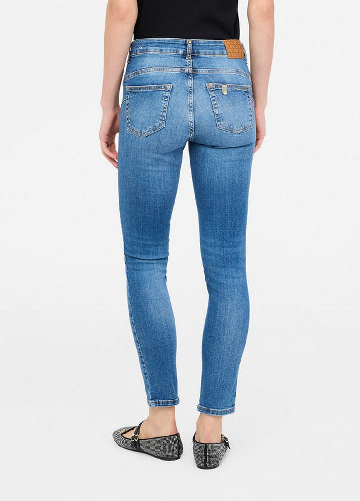 LIU JO BLUE DENIM Jeans Donna  UF5035D0236 78858 Den.Blue lt.saving w