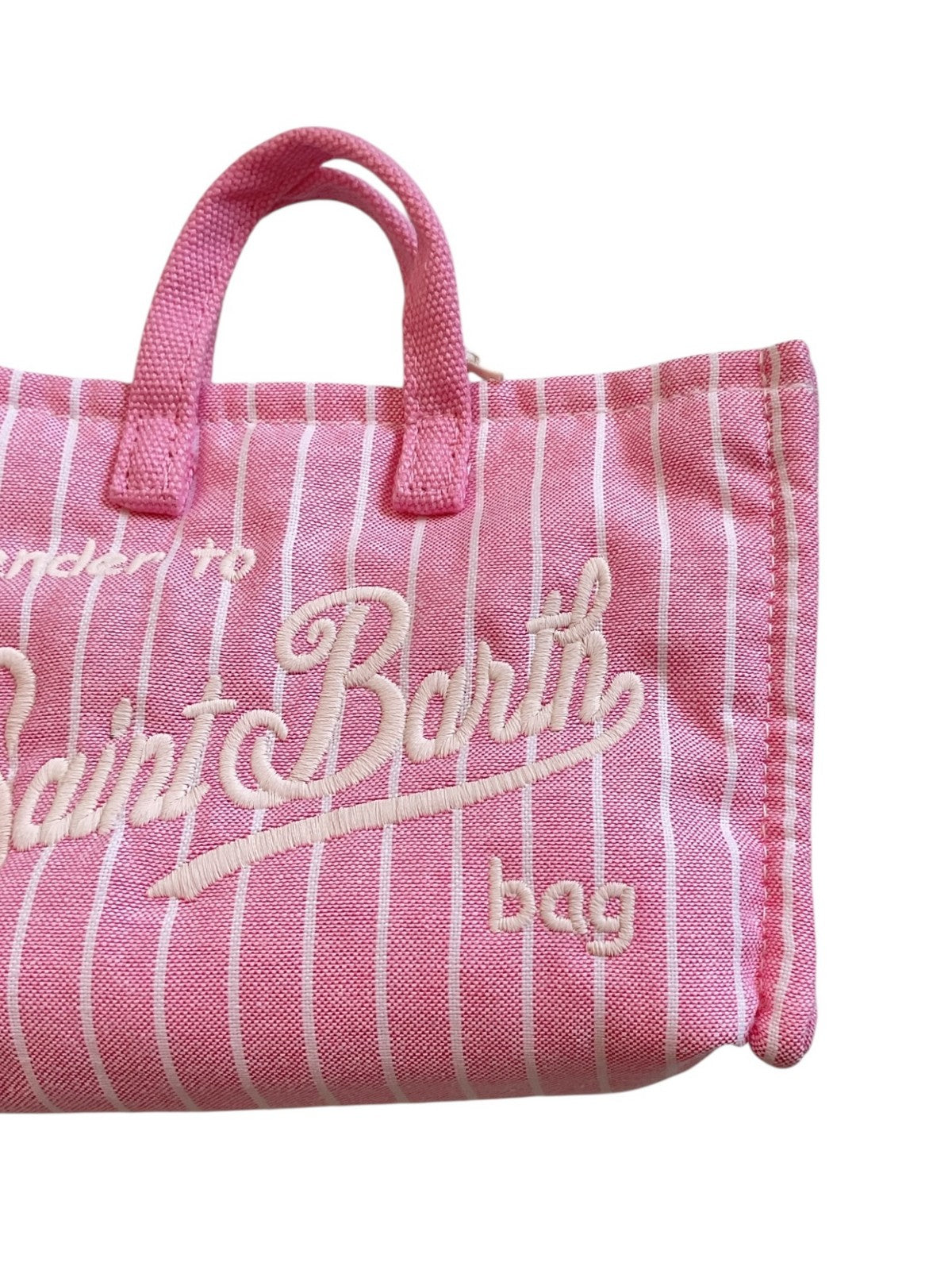 MC2 SAINT BARTH Pochette Donna  PHONE BAG COTTON 00562L BIG STRIPES 21 EMB