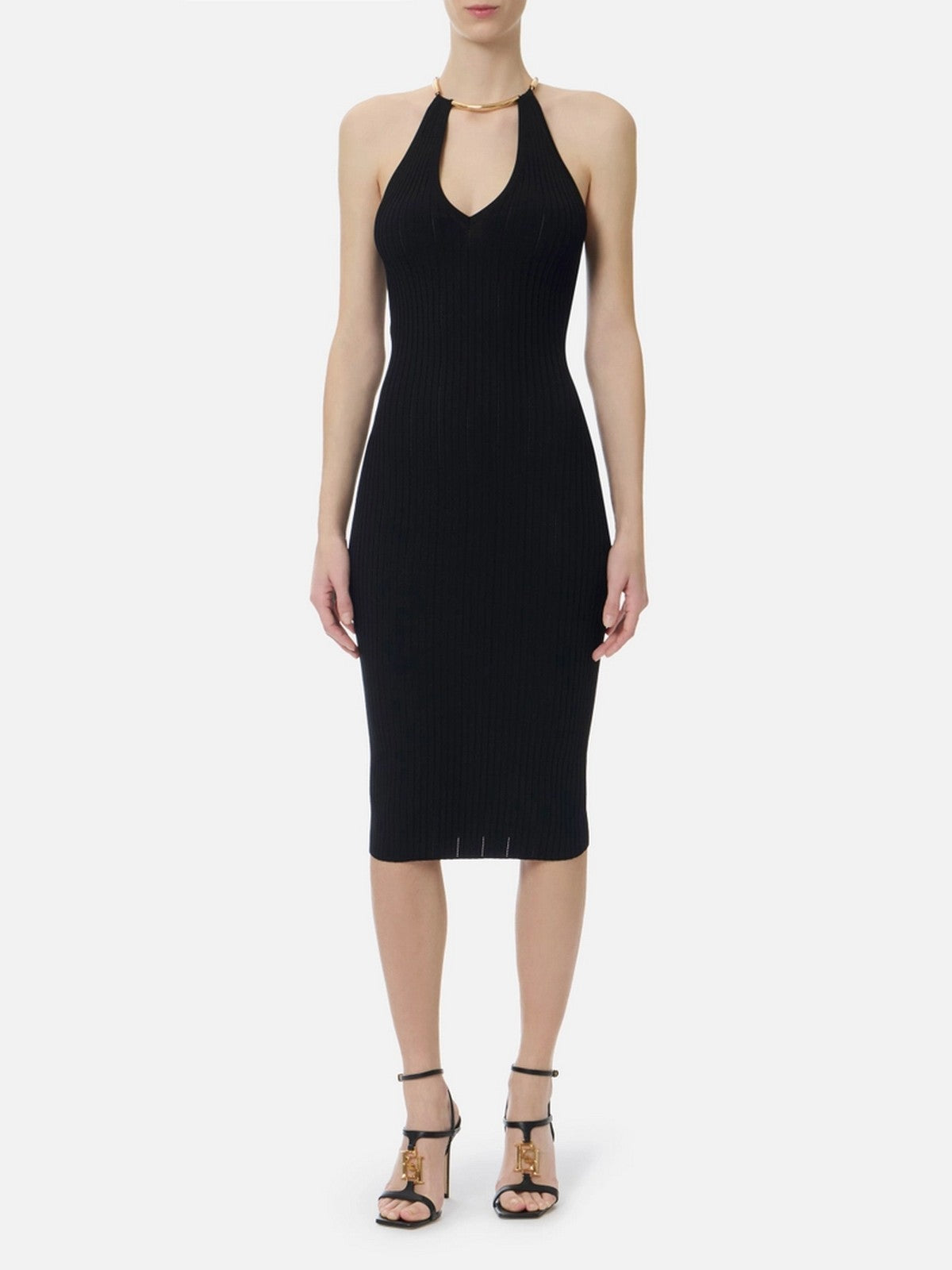 ELISABETTA FRANCHI Abito Donna  AM16S61E2 110 Nero