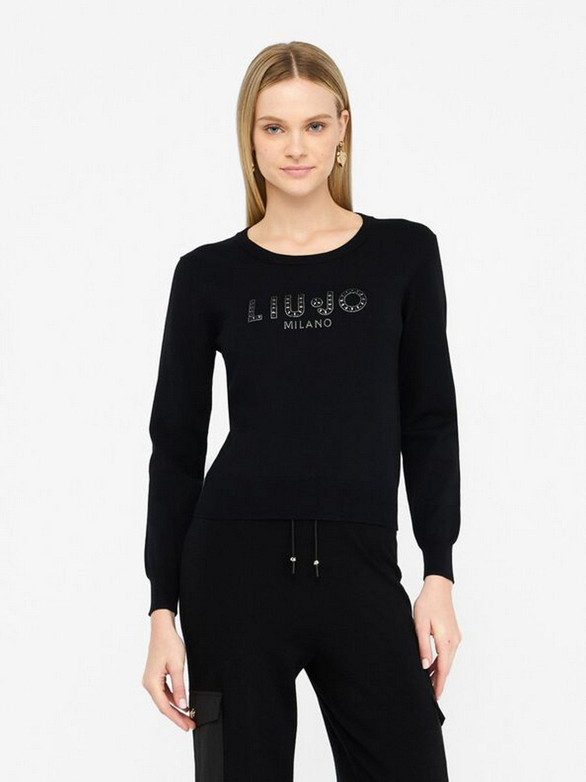 LIU JO SPORT Maglia Donna  TF5248MS63L 22222 Nero