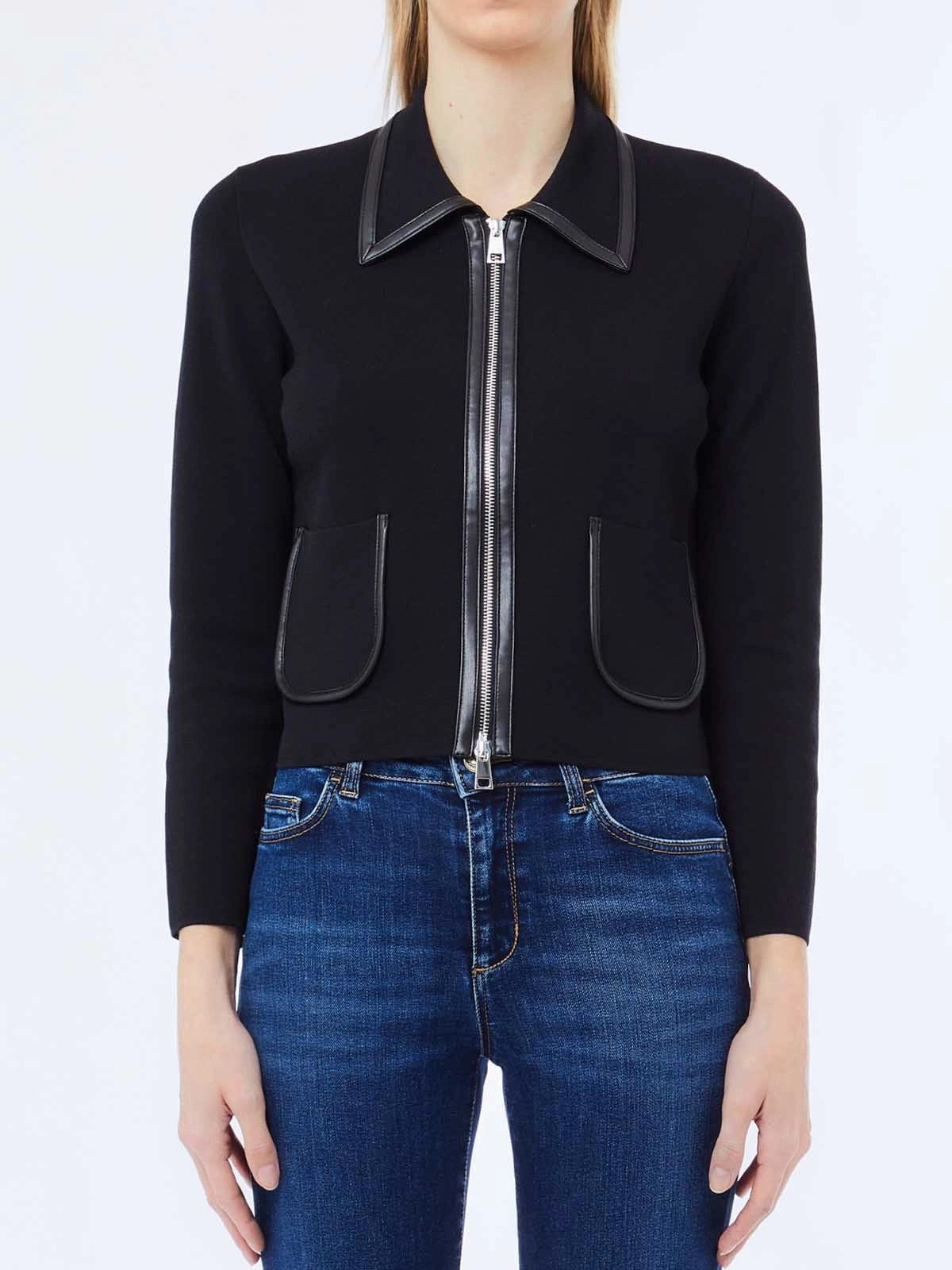 LIU JO WHITE Giacca Donna  MF5134MS55N 22222 Nero