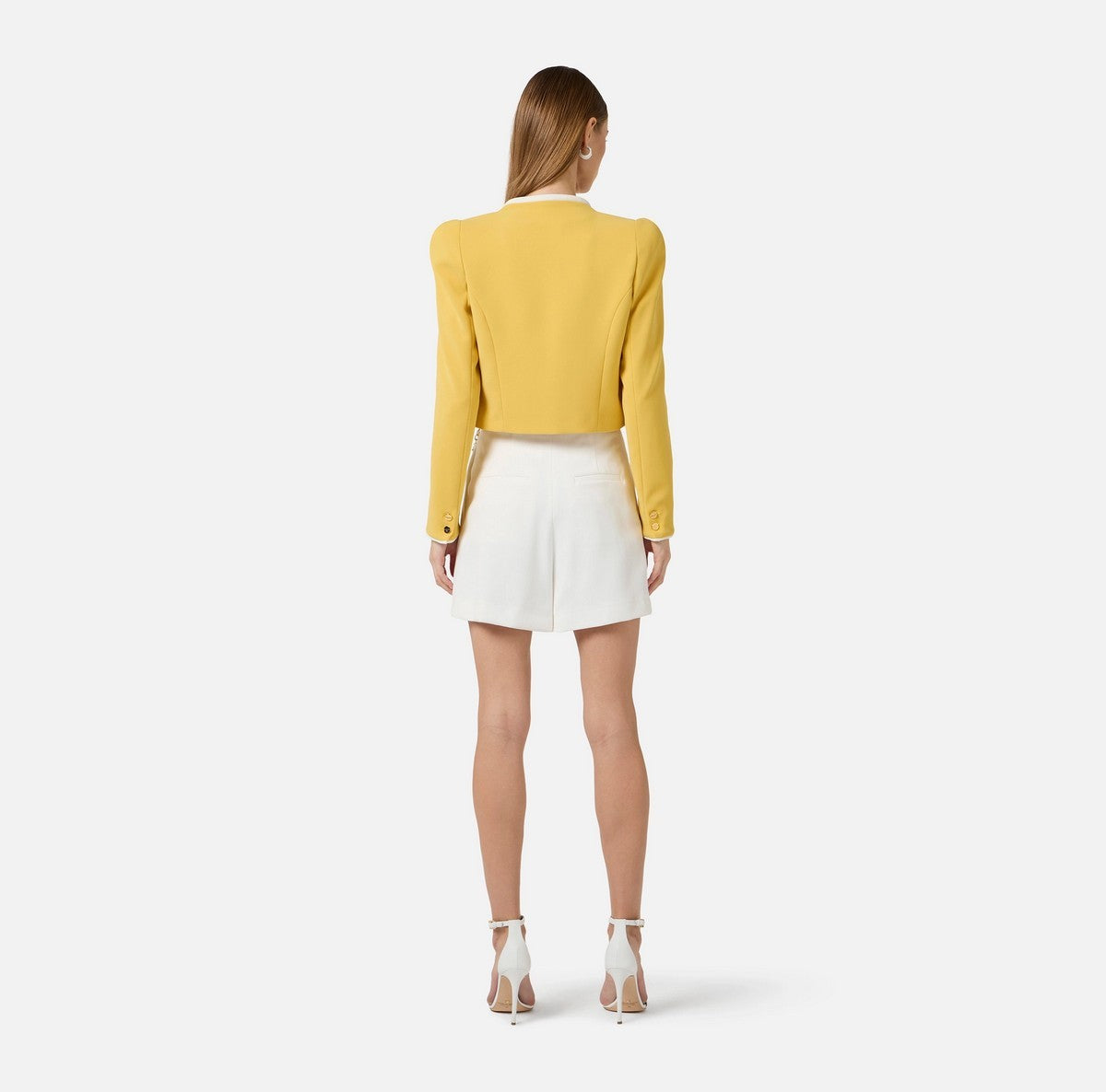 ELISABETTA FRANCHI Pantalone Donna  SH00561E2 360 Avorio