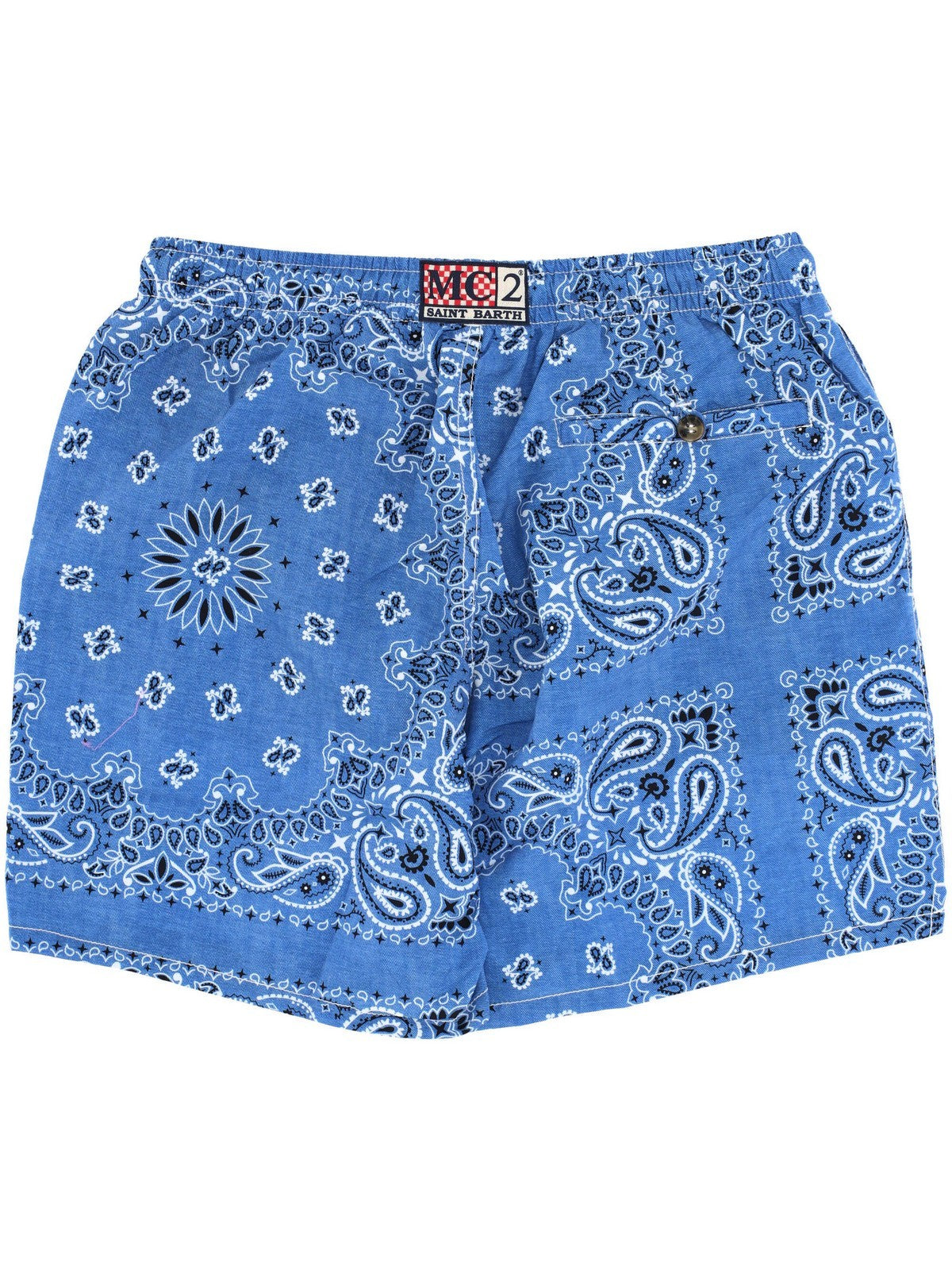 MC2 SAINT BARTH Costume da bagno Uomo  CAPRESE 01690H BANDANNA ROUND DEN 31 gioboutiqueweb