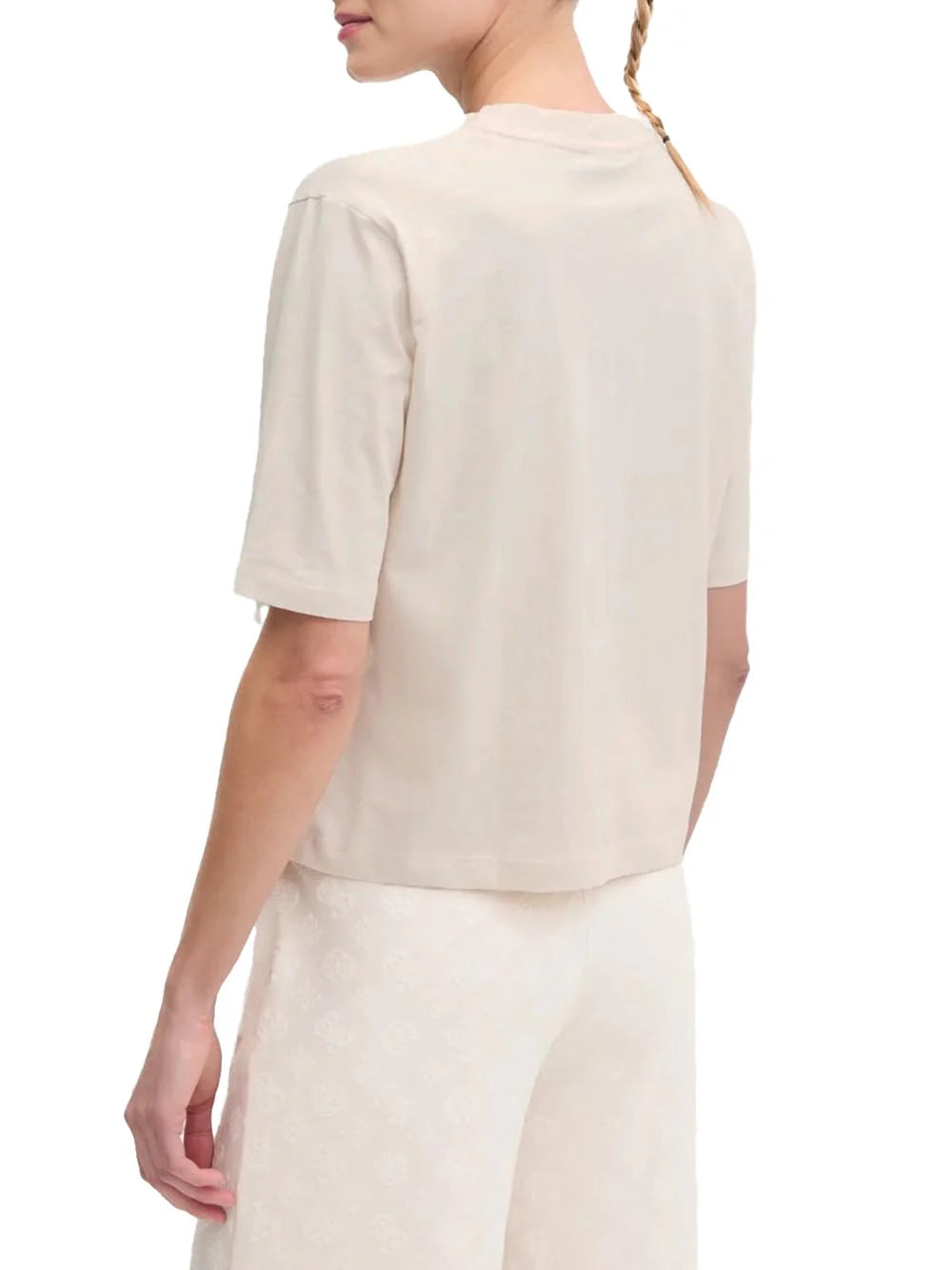 GUESS SPORT T-shirt Donna COLETTE BOXY T-SHIRT V4BI21 I3Z14 G6K5 OCEAN SALT gioboutiqueweb