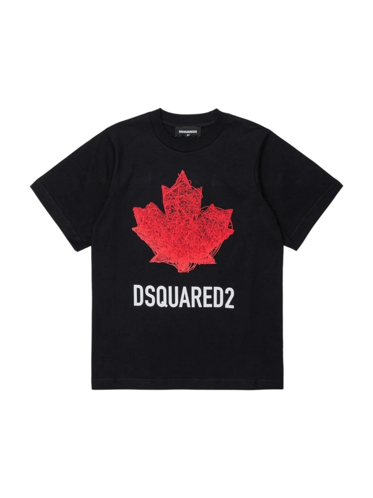 DSQUARED2 KIDS T-shirt Unisex bambino  DQ3176 D00XM DQ900 BLACK