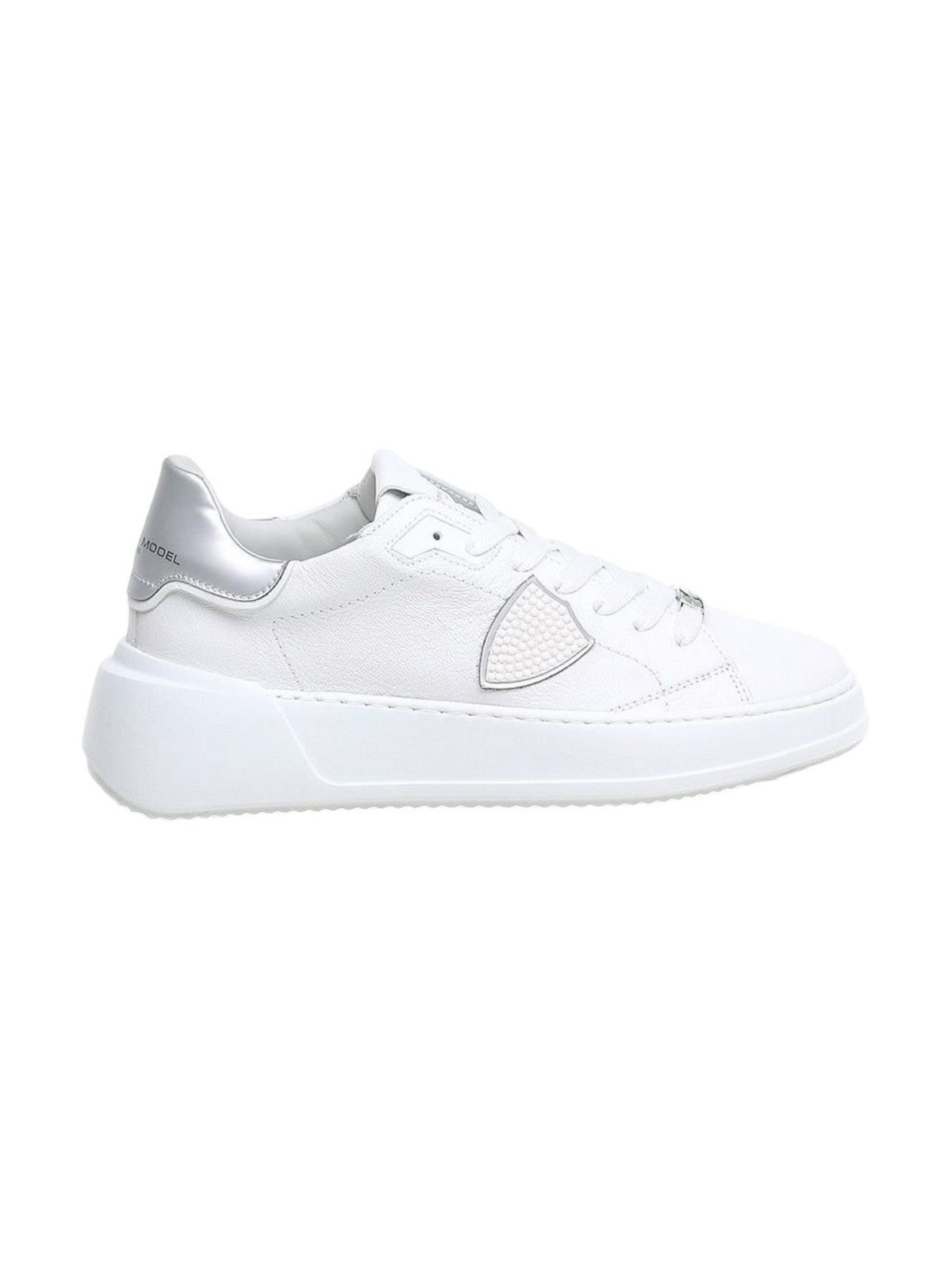 PHILIPPE MODEL Sneaker Donna Tres temple low woman BJLD VKD1 Bianco