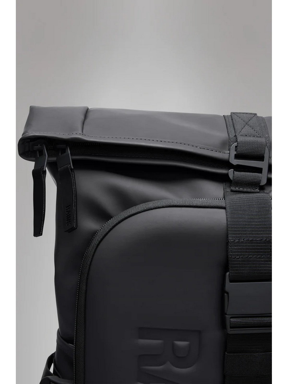 RAINS Sac à dos unisexe adulte Texel Moulded Backpack 13430 BLA Noir