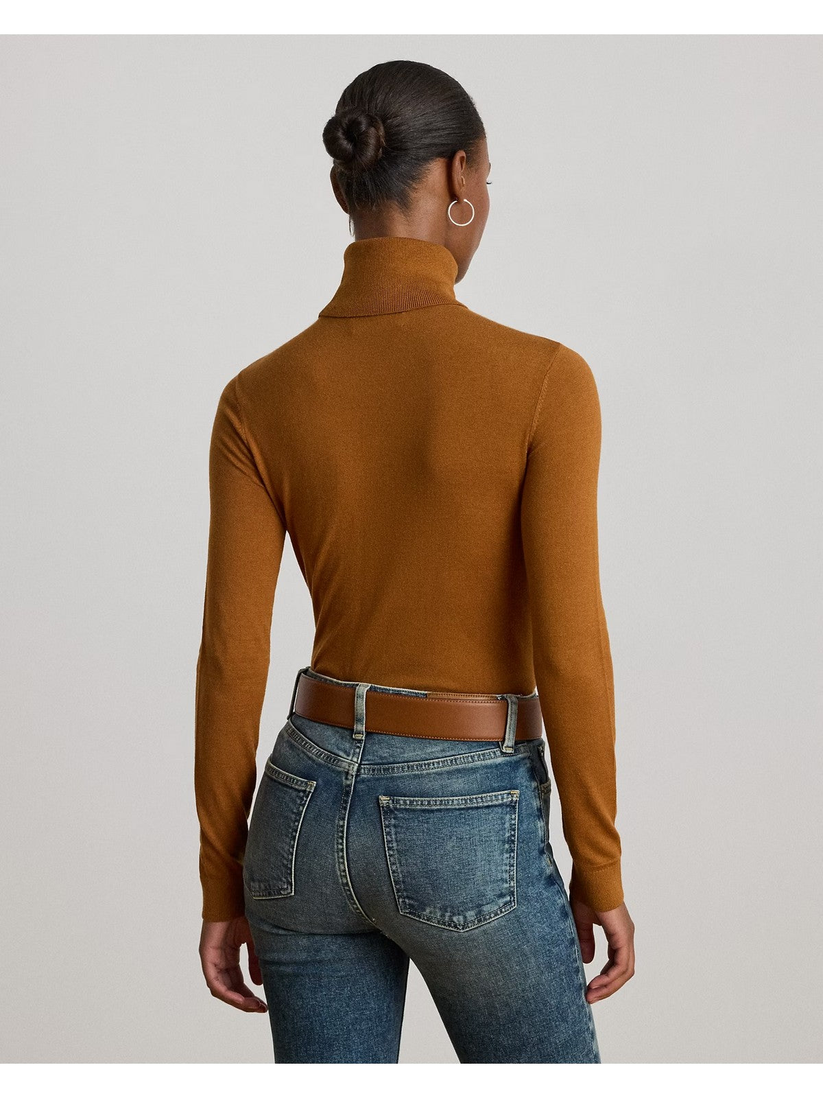 LAUREN RALPH LAUREN Maglione Donna ZOE-LONG SLEEVE-PULLOVER 200940470 020 CINNAMON BARK