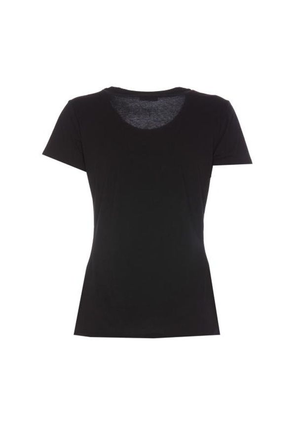 Liu Jo White Camiseta y mujer Pole WF4102J5904 N9882 Negro