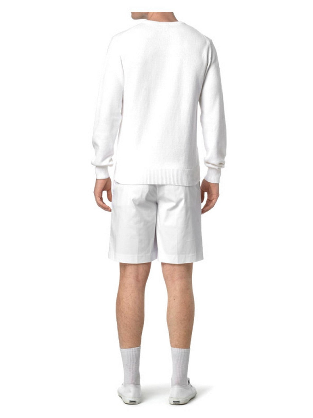 K-WAY Bermuda Uomo SEVERE TWILL TECH GOLF K5122UW 001 WHITE gioboutiqueweb