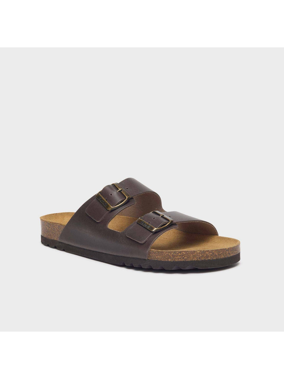 SCHOLL Sandalo Uomo JULIEN NEW COFFEE LTR F300761590 COFFEE gioboutiqueweb