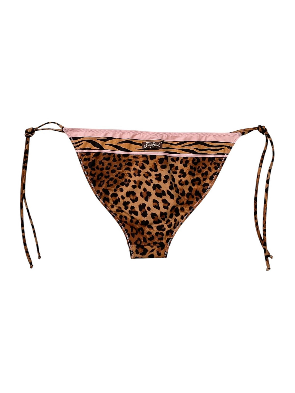 MC2 SAINT BARTH Costume da bagno Donna  VIRGO 09531L SAND LEOPARD FOULARD 1921