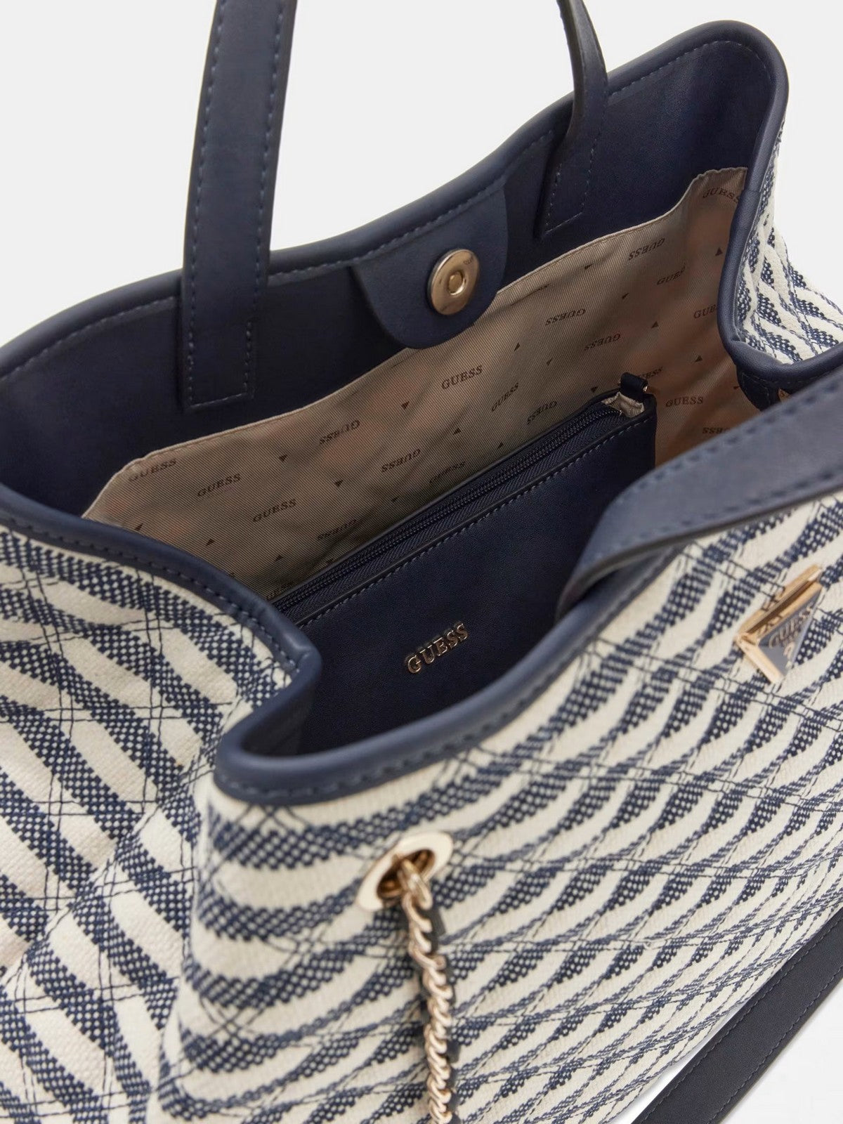 GUESS Borsa Donna GIULLY II LARGE 2 IN 1 TOTE HWAG96 73290 NML NAVY MULTI