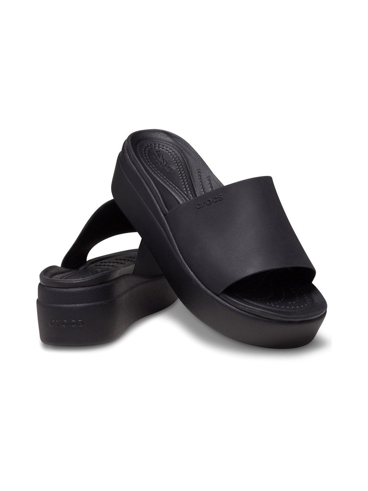 Crocs Ciabatta Donna Brooklyn Slide 208728 001 Negro