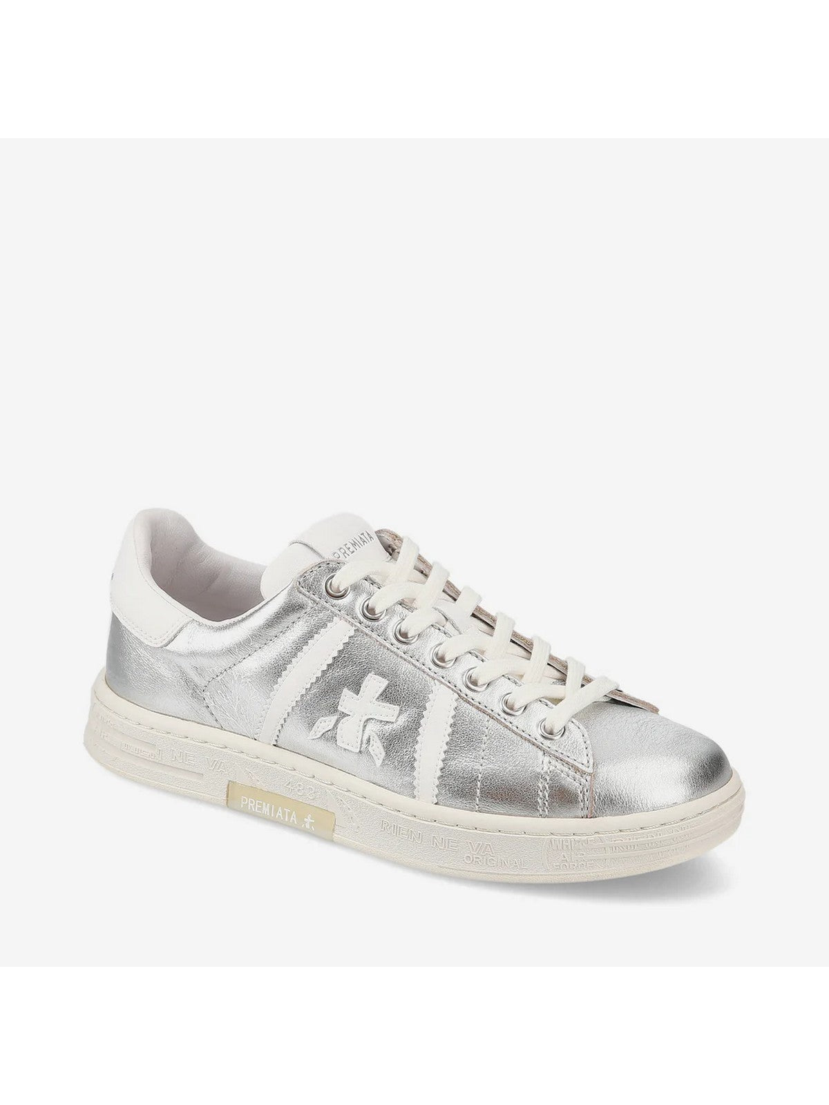 Women's sneaker Russelld Var 6826 silver awarded