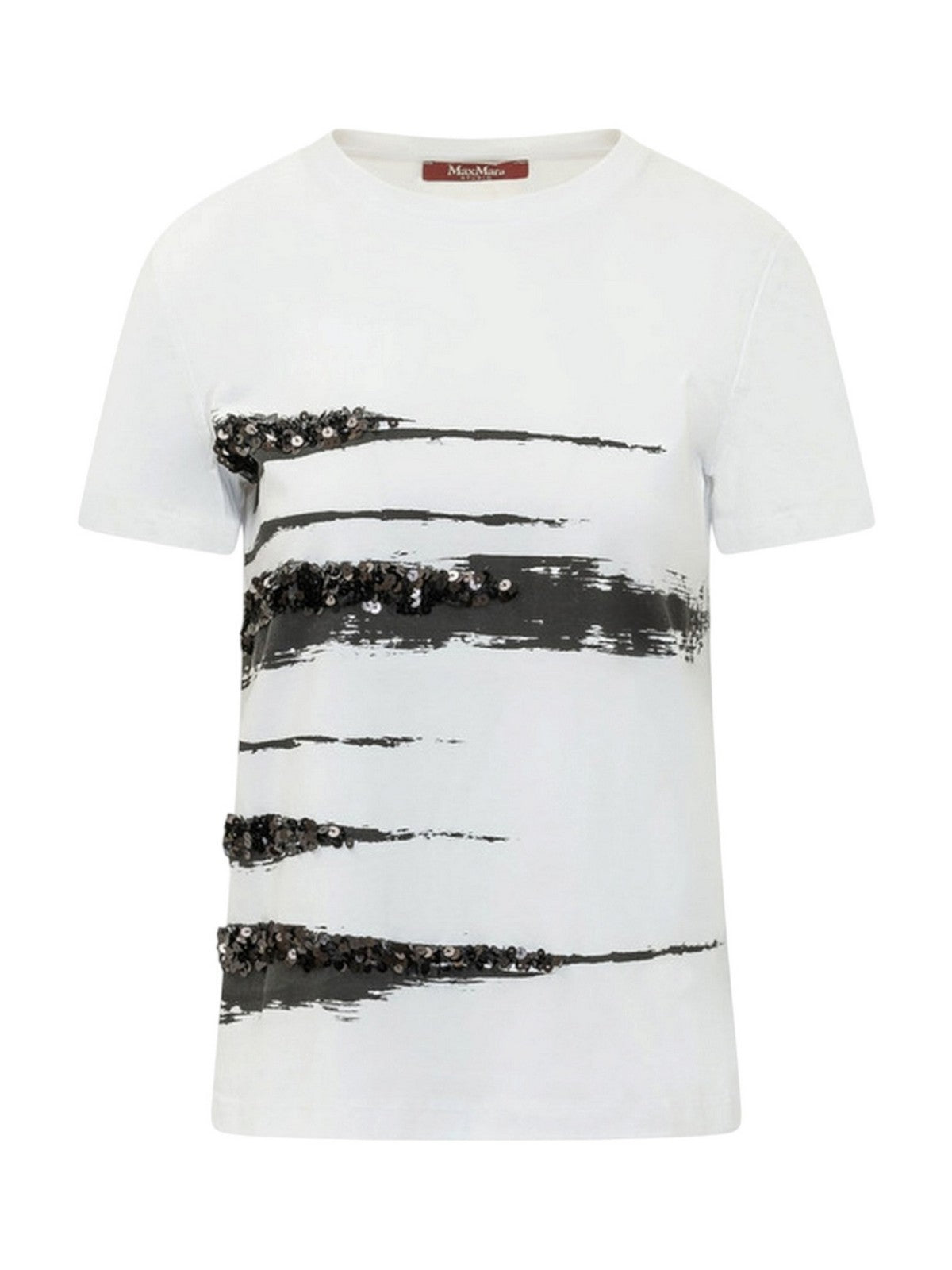 MAX MARA STUDIO T-shirt Donna MSTPIACERE 2616971012600 003 BIANCO OTTICO