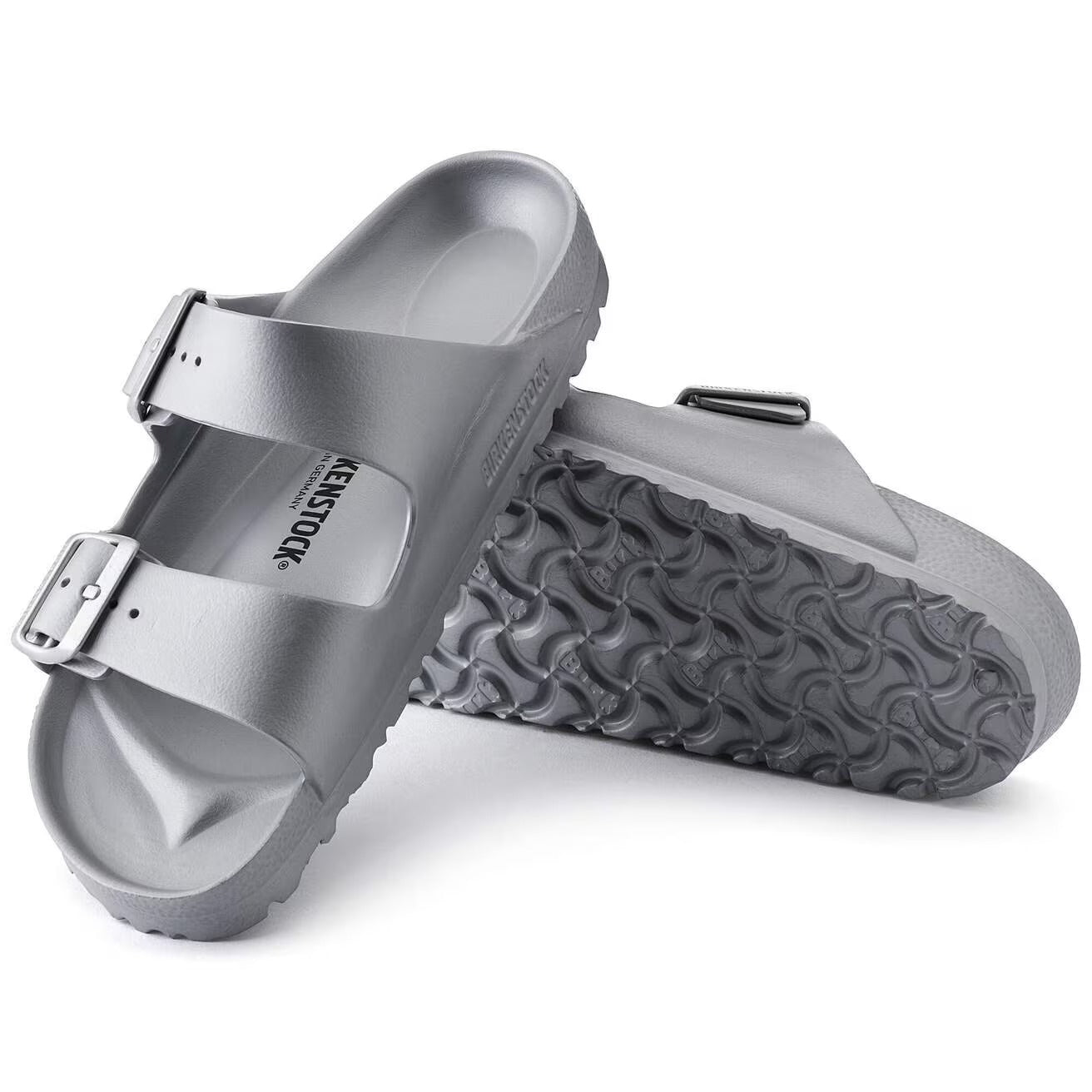 BIRKENSTOCK Sandalo Uomo Arizona EVA metallic silver, EVA 1003490 SILVER