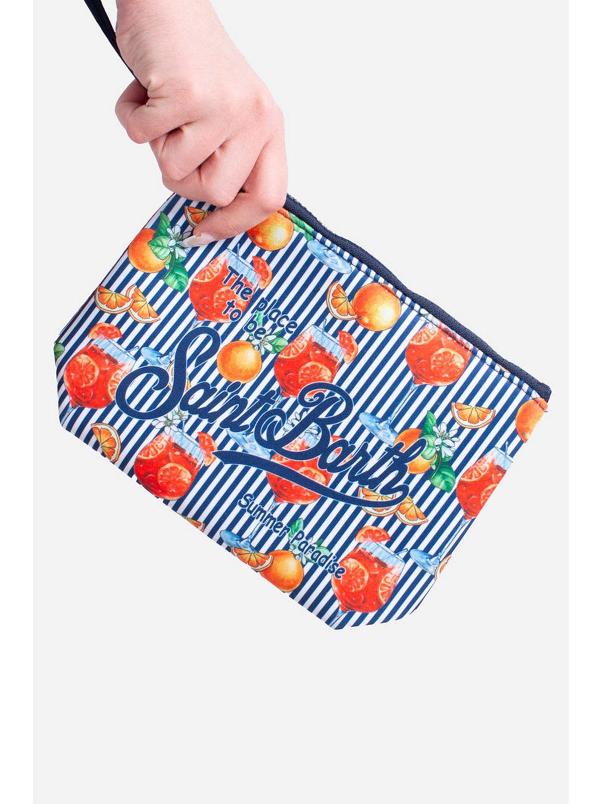 MC2 Saint Barth Pochette Man Aline 03528f Azul