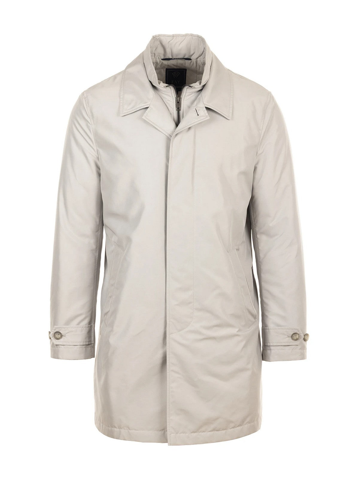 FAY Cappotto Uomo  NAM62510160AXXB208 ARGILLA SCURO