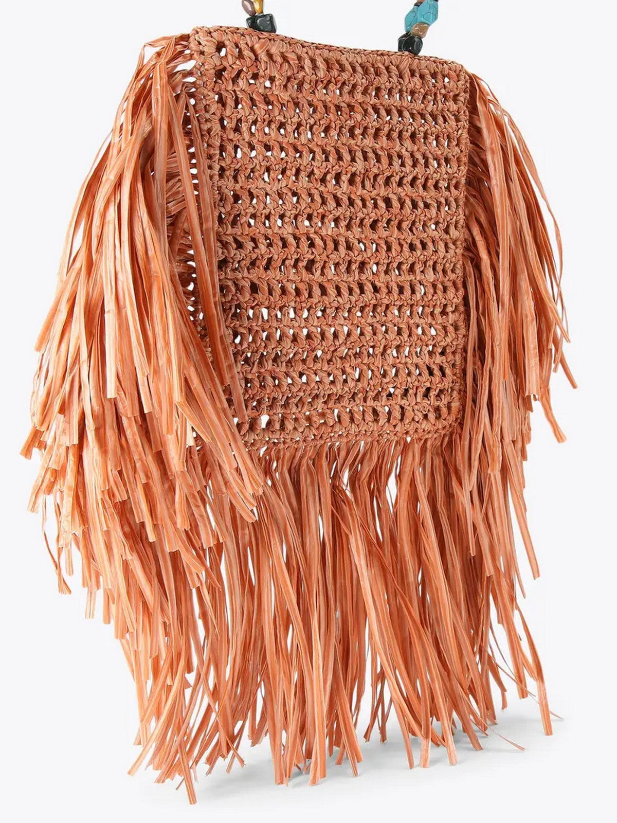 KURT GEIGER Borsa Donna 690-KURT MINI TOTE FRINGE 5568891999 ORANGE ORANGE