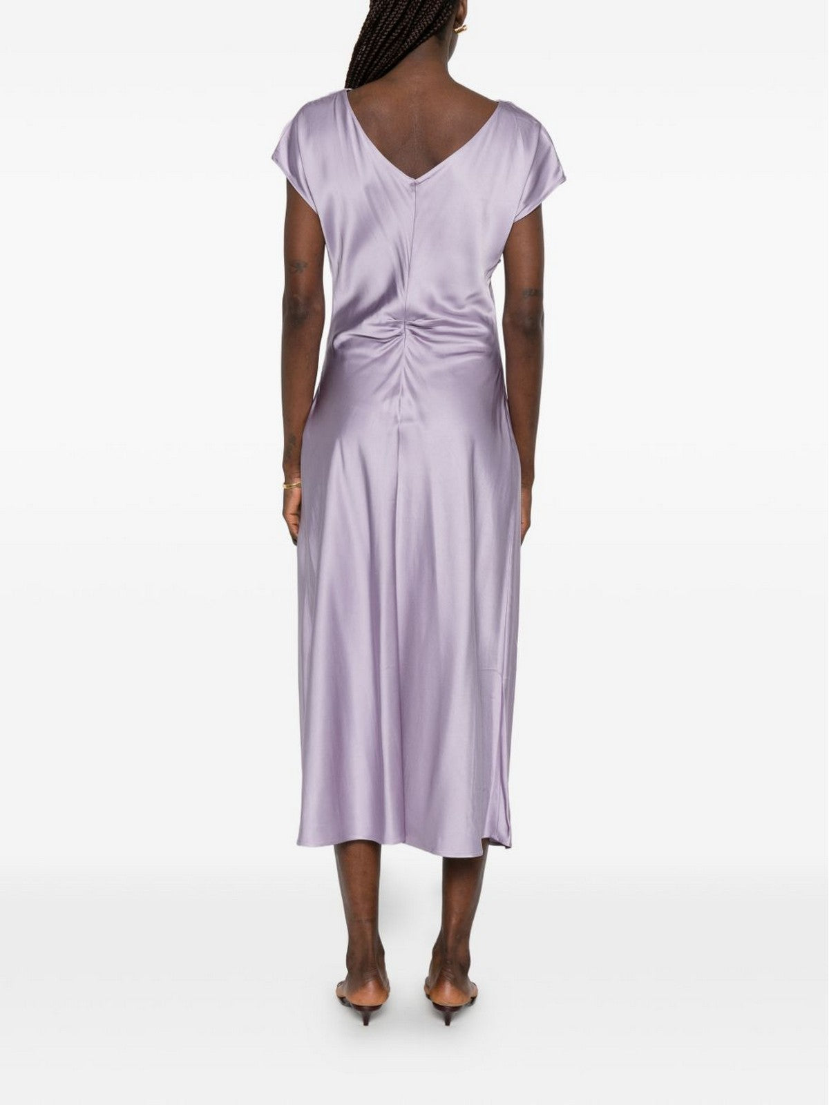 LIU JO BLACK Abito Donna  CA6176T522A P9647 Lilac lacy