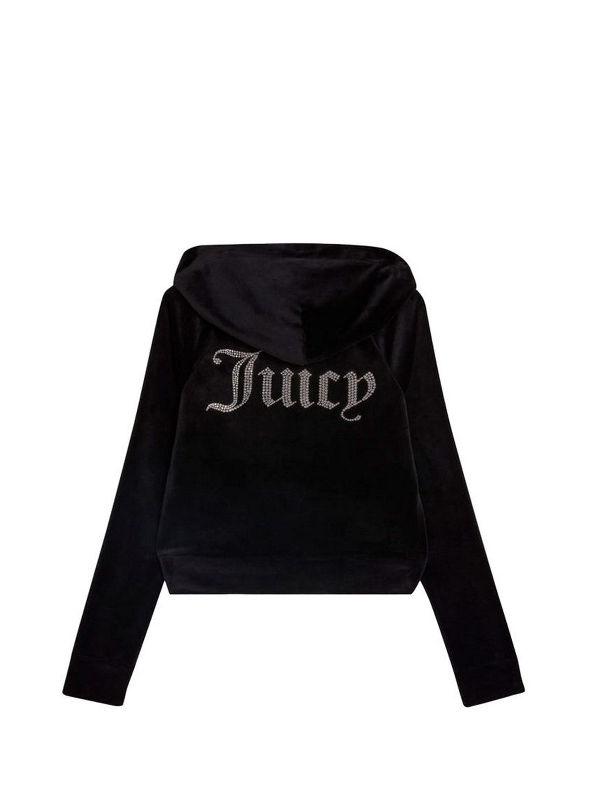 JUICY COUTURE Felpa Donna Madison Hoodies Clas Vel VIJH70194WPFJ00 Nero gioboutiqueweb