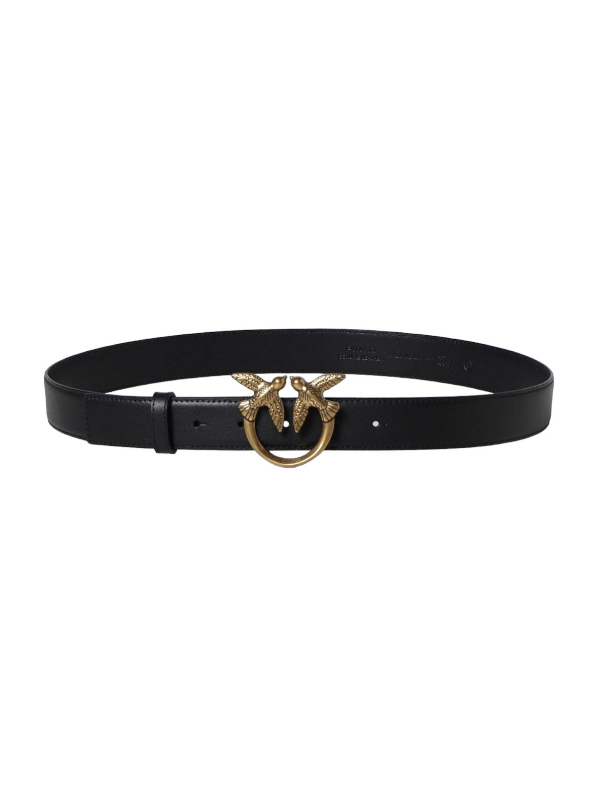 PINKO Ceinture Femme Love berry 100125-A0F1 Z99Q Noir