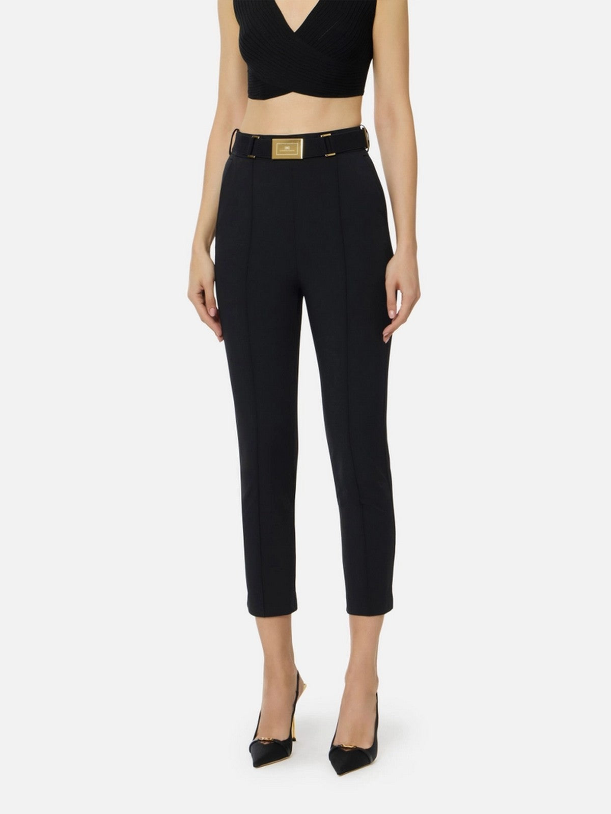 ELISABETTA FRANCHI Pantalone Donna  PA13261E2 110 Nero