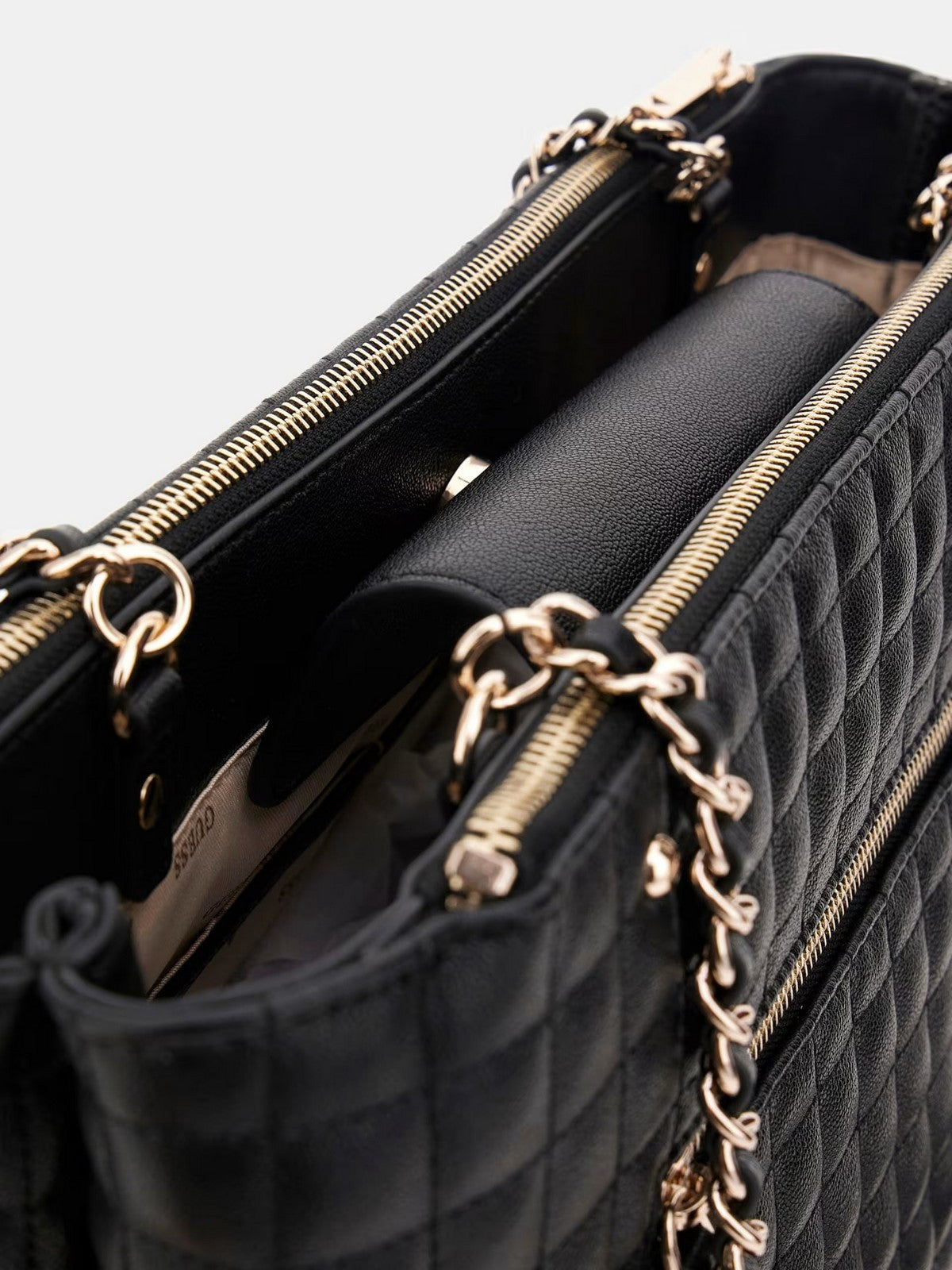 GUESS Borsa Donna NADIRA STATUS TOTE HWQG84 24220 BLA BLACK