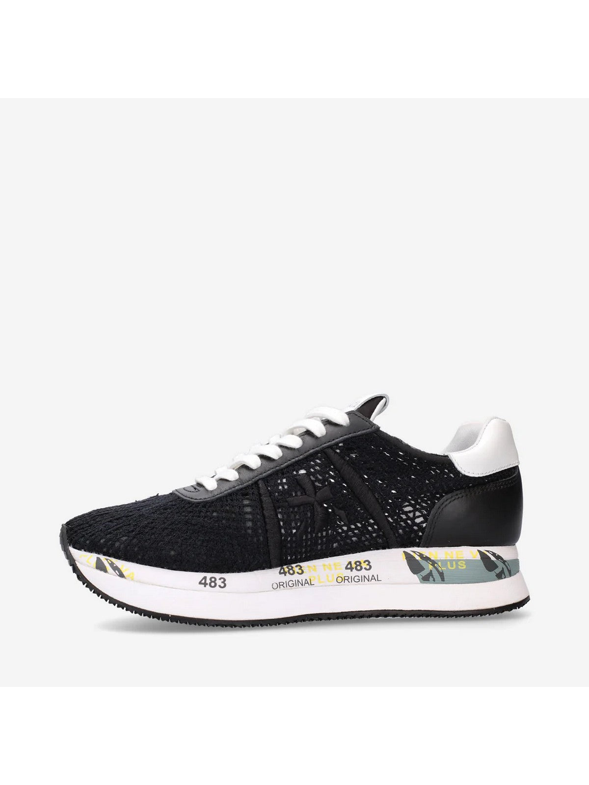 PREMIATA Baskets Femme CONNY VAR 6347 Noir